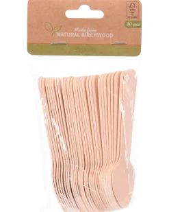 Tesked i trä 30-pack - Oval