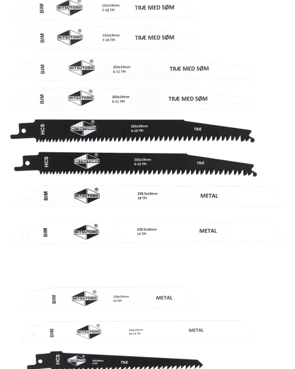 Tigersågblad 12-pack