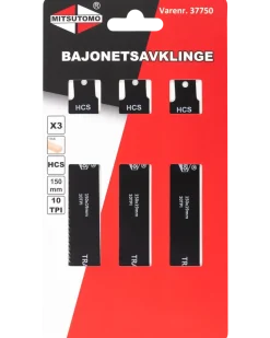 Tigersågblad trä 150 mm 3-pack