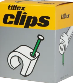 Tillex Clips 10-14 mm - grå