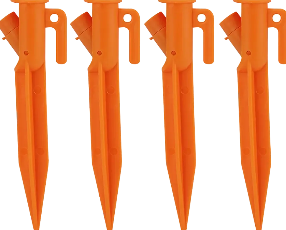 Tältpinnar med LED 4-pack