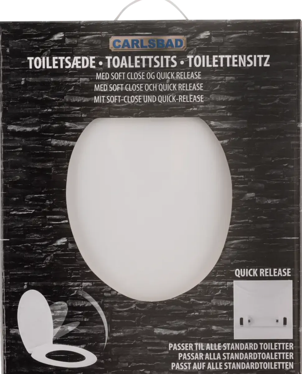 Toalettsits Quick-release - Universal Vit