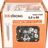 Träskruv 5,0 x 60 mm TX20 50 stk.