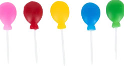 Tårtljus ballonger 5 st