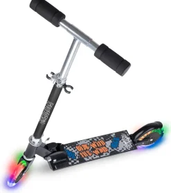 Tvåhjulig sparkcykel – Svart