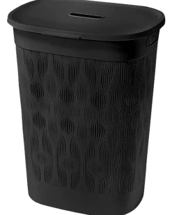 Tvättkorg 55 L - Svart