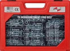 Tx skruvsortiment 1700 delar