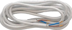 Tygkabel vit 3 m