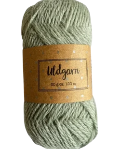 Ullgarn 50 g grågrön