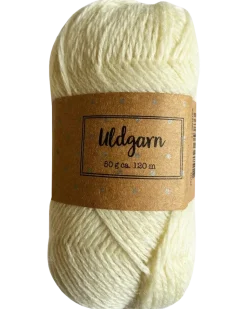 Ullgarn 50 g vit