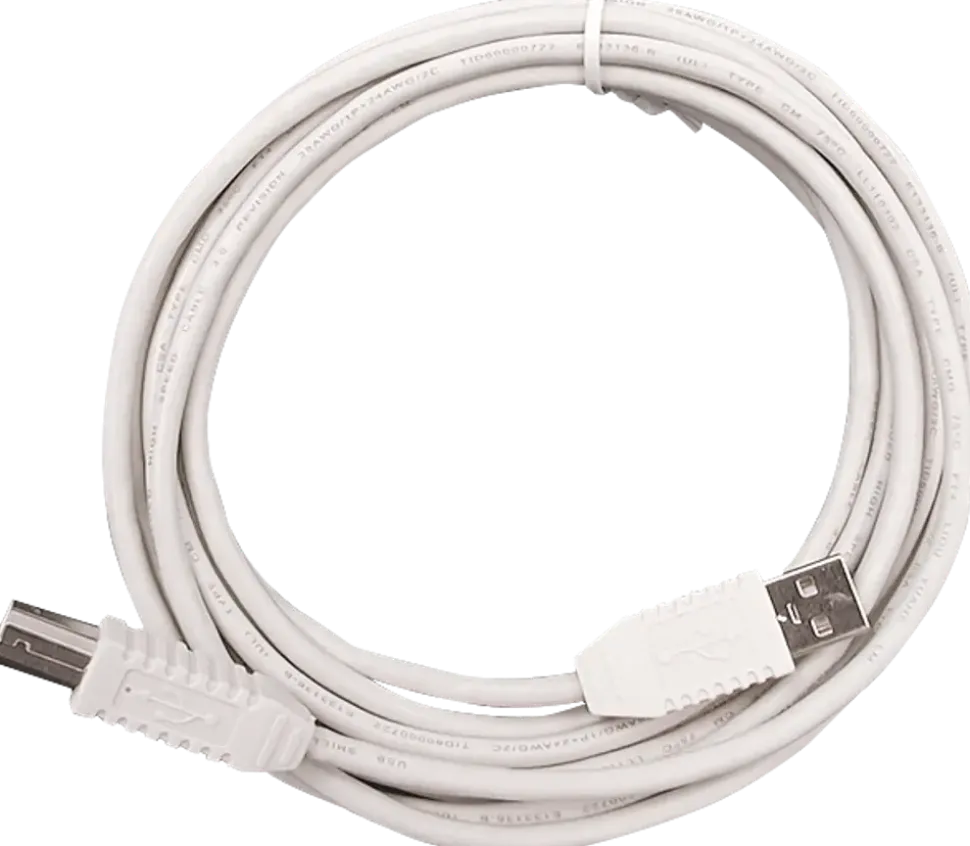 Usb 2.0 ab kabel 3m grå