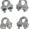 Vajerlås 3 mm 4-pack