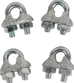 Vajerlås 3 mm 4-pack