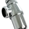 Vattenlås 1 1/4"x32mm krom