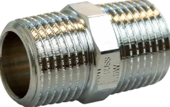 Övergångsnippel kromad 1/2"