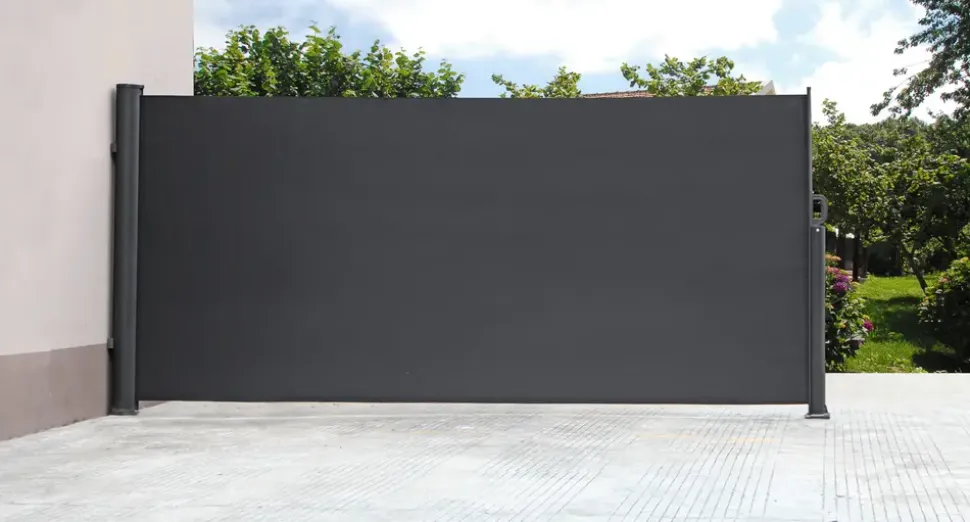 Vindskydd 160 x 300 cm – Svart