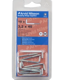 VINKELKROK 3,2X40 10 ST
