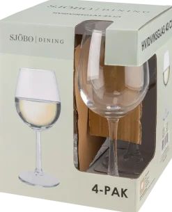 Vitvinsglas 43 cl 4-pack