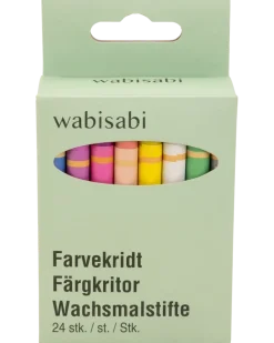 Wabisabi Färgkritor - 24-pack