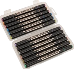 Wabisabi Metallic Brushpen Duo - 12-pack