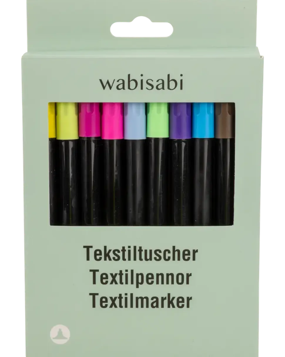 Wabisabi textilpennor – 20 st.