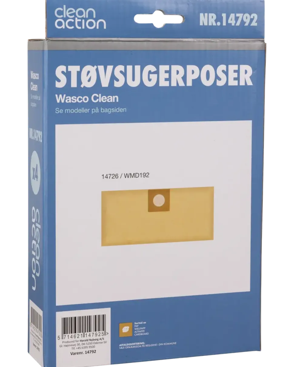 Wasco dammsugarpåsar MWD192