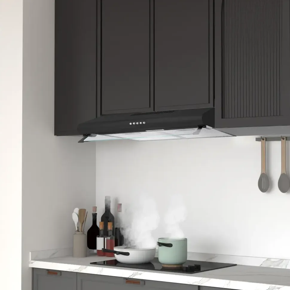 Wasco köksfläkt TF2560BL svart
