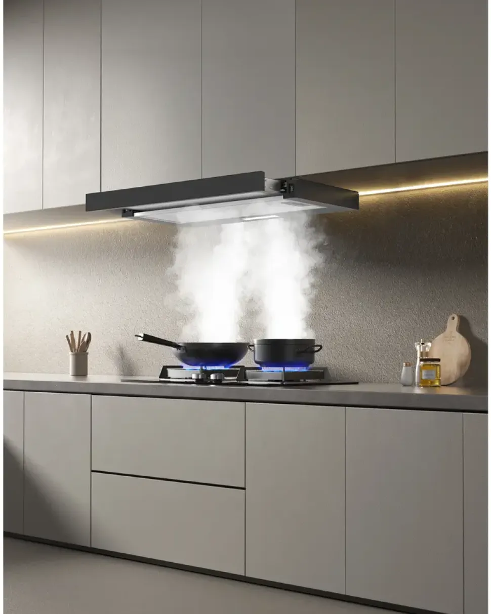 Wasco köksfläkt TH0460BL svart