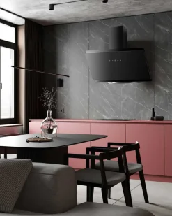 Wasco köksfläkt TV2090BL svart