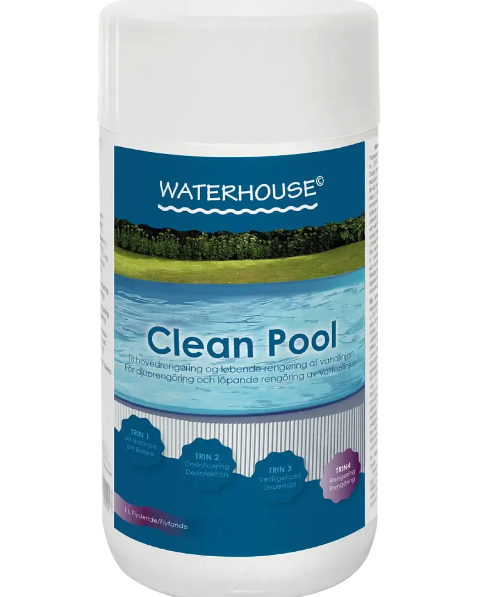 Waterhouse poolrengöring 1 l