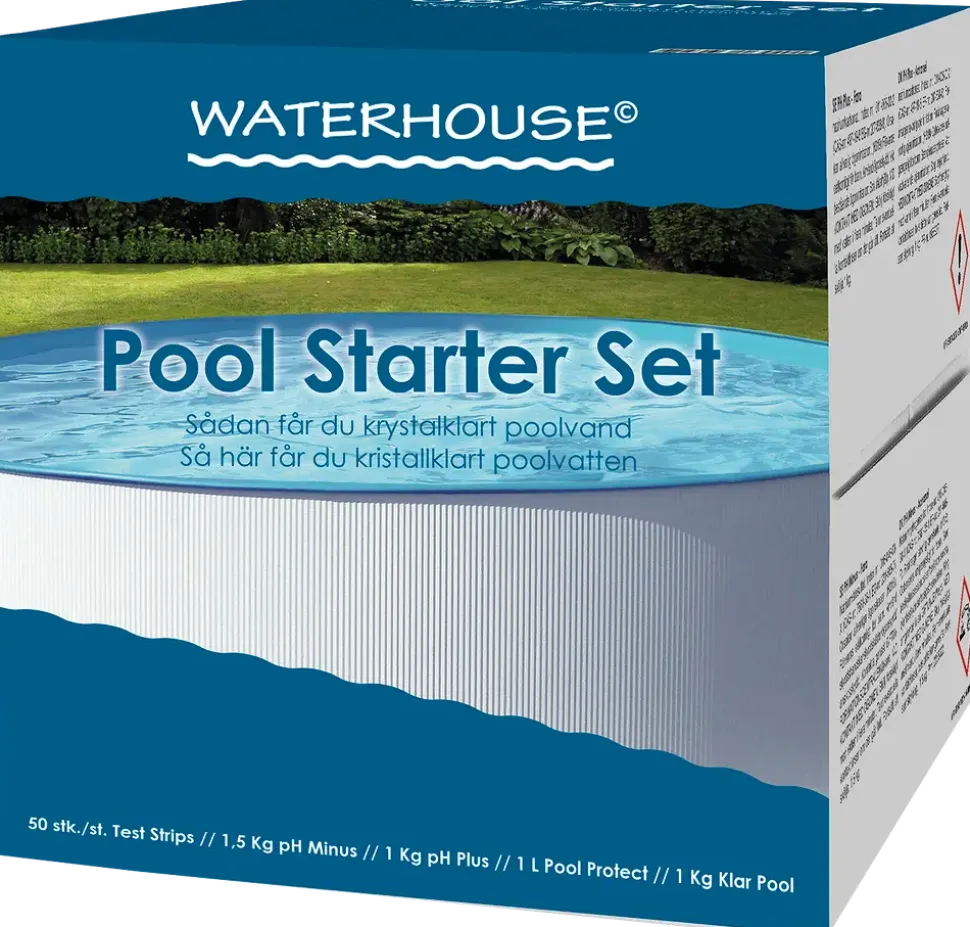 Waterhouse Startpaket med klor för pool