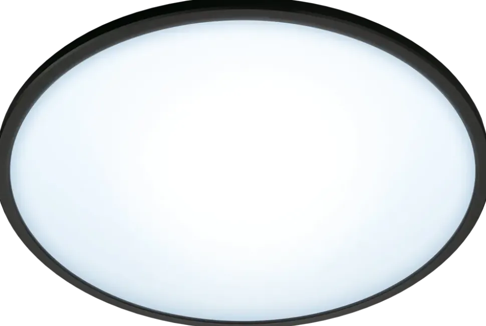 WiZ Plafond superslim Ø30cm 16W - svart