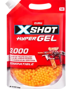 X-shot Hyper Gel-kulor 3000 st