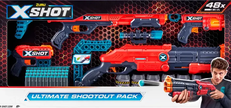 X-shot ultimate shootout pack
