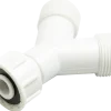 Y-koppling inlopp 3/4" plast